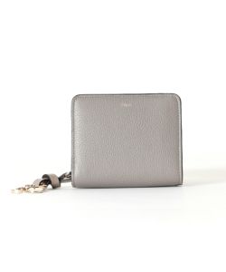 Chloe(クロエ)】 グレインレザー製ALPHABETコンパクト ウォレット