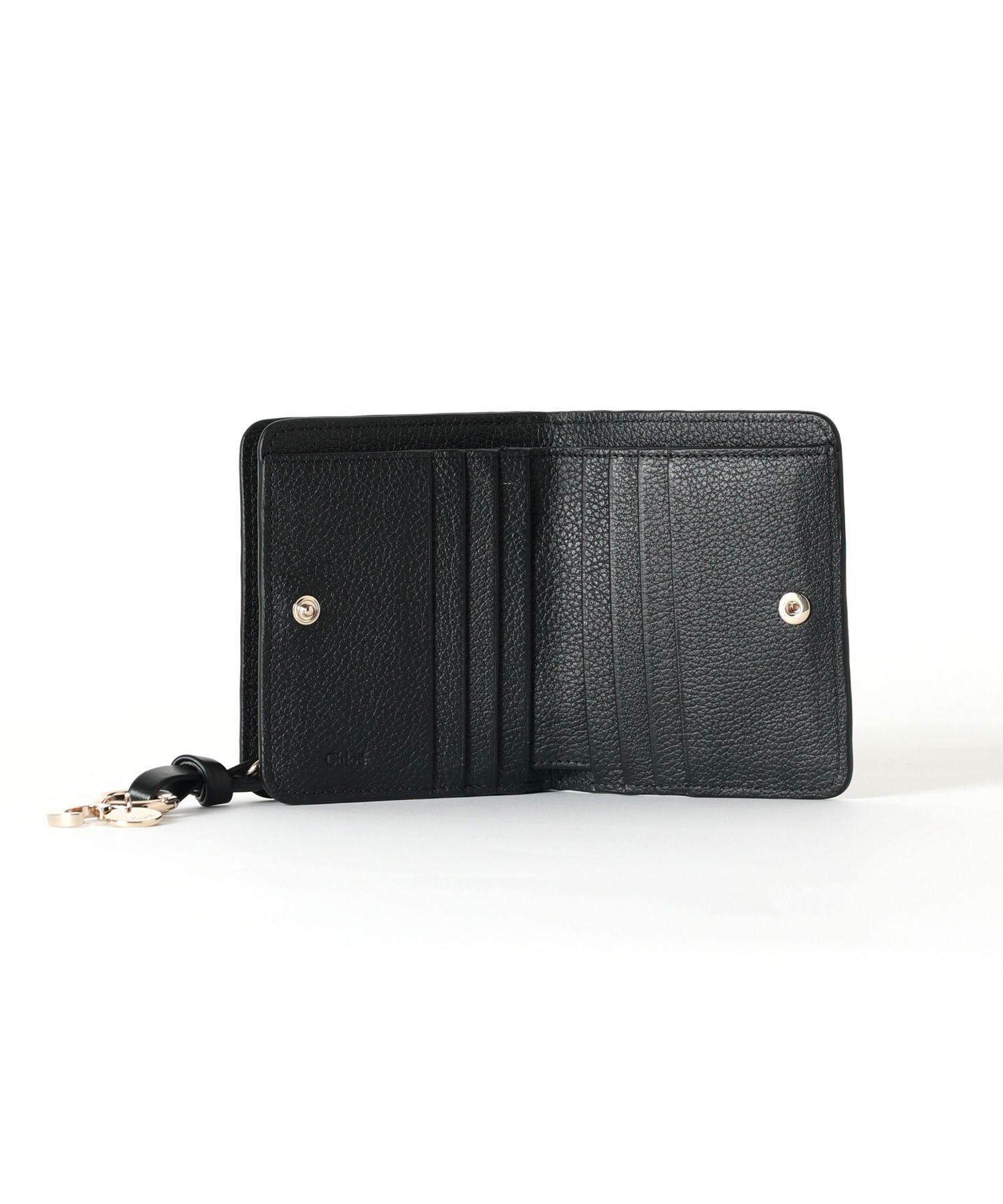 クロエ 現行品 折り財布 アルファベットコンパクトウォレット グレイン 