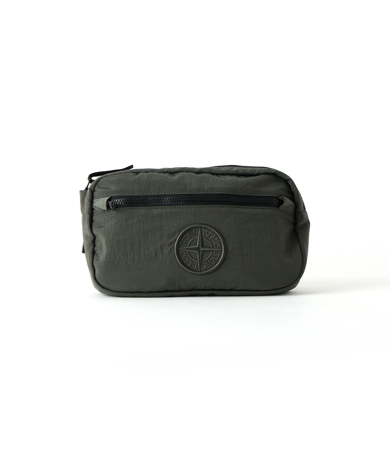 STONE ISLAND(ストーンアイランド)】 コンパスロゴナイロンショルダー 