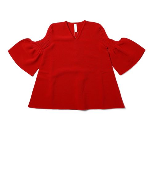 CFCL(シーエフシーエル)】 POTTERY SHORT BELL SLEEVE FLARE TOP