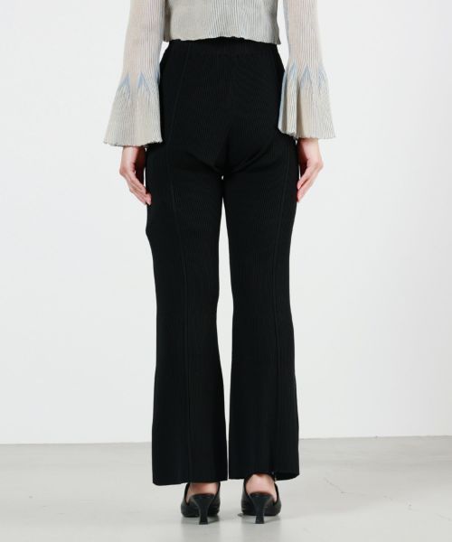 CFCL(シーエフシーエル)】 SOFT PORTRAIT TIGHT FLARE PANTS