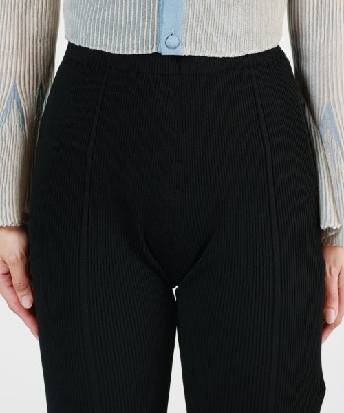 CFCL(シーエフシーエル)】 SOFT PORTRAIT TIGHT FLARE PANTS