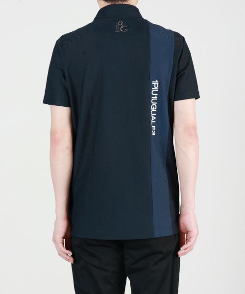 1PIU1UGUALE3(ウノ ピゥ ウノ ウグァーレ トレ)】 POLO STRIPE SWITCH