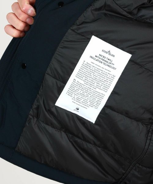 STONE ISLAND(ストーンアイランド)】MICRO TWILL WITH PRIMALOFT STONE ISLAND(ストーンアイランド)】MICRO TWILL WITH PRIMALOFT