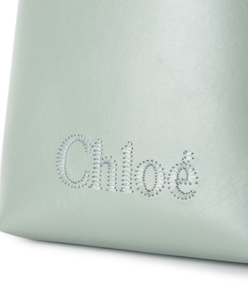 Chloe(クロエ)】 レザー製CHLOE SENSEマイクロトートバッグ