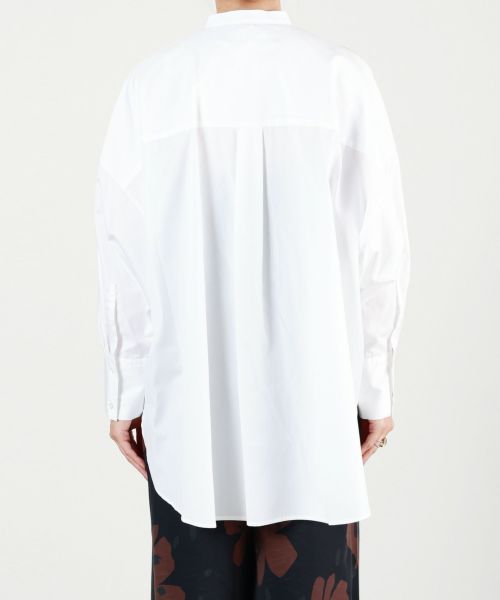 SACRA(サクラ)】 SUPERIOR COTTON POPLIN SHIRT｜PARIGOT ONLINE