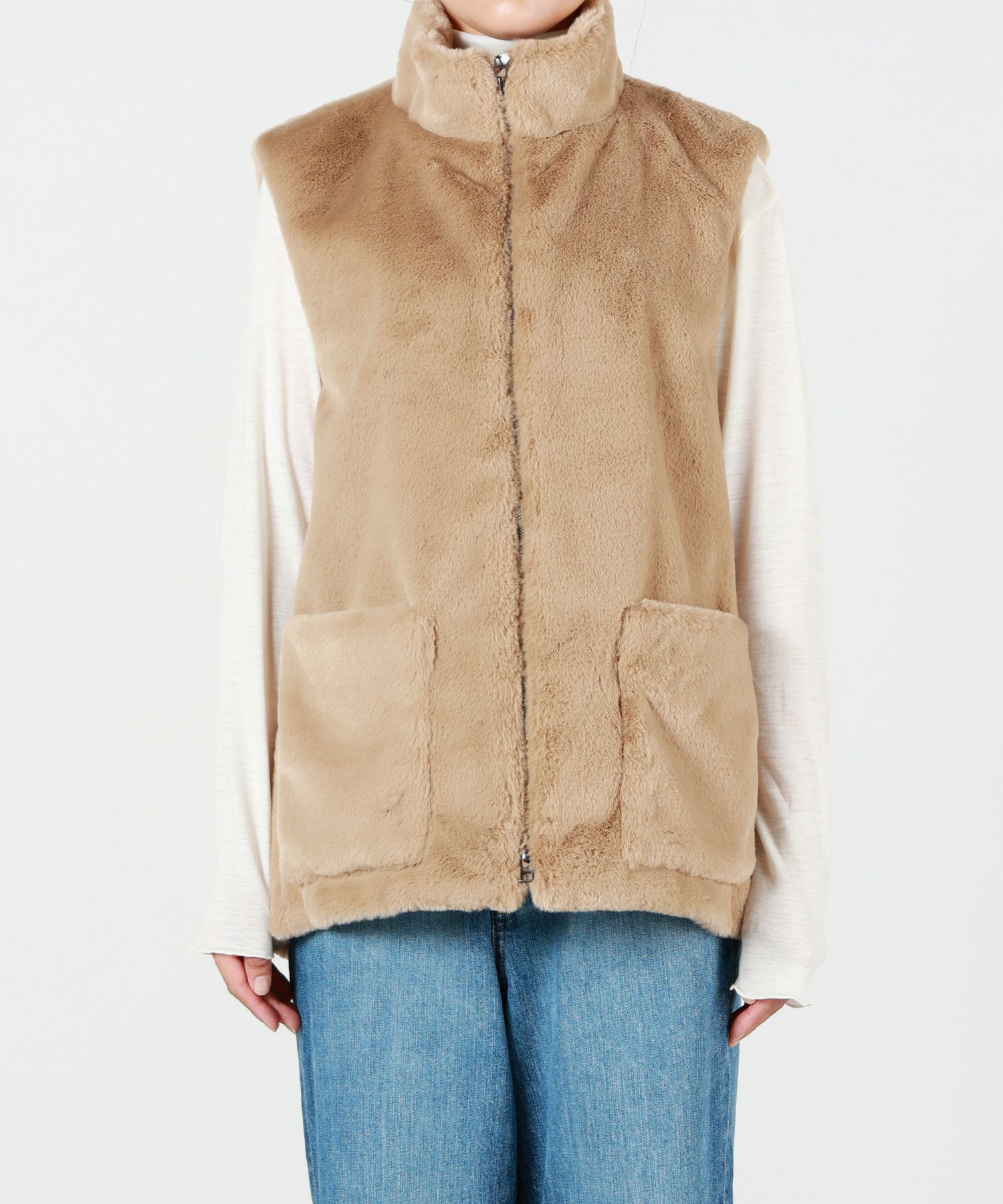 VACHEMENT(ヴァシュモン)】PARIGOT別注 エコファーベスト｜PARIGOT