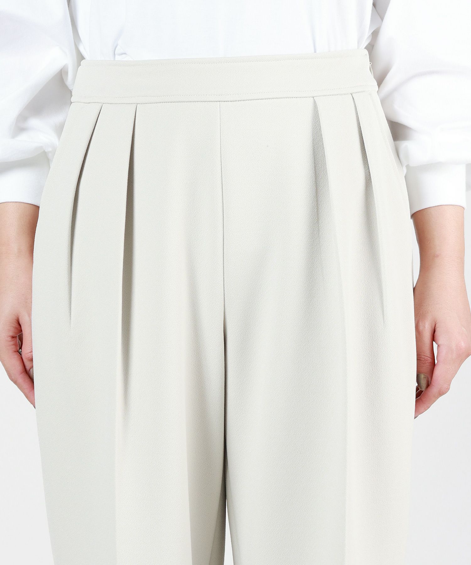 PHEENY(フィーニー)】 Amunzen 2 tuck wide pants｜PARIGOT ONLINE