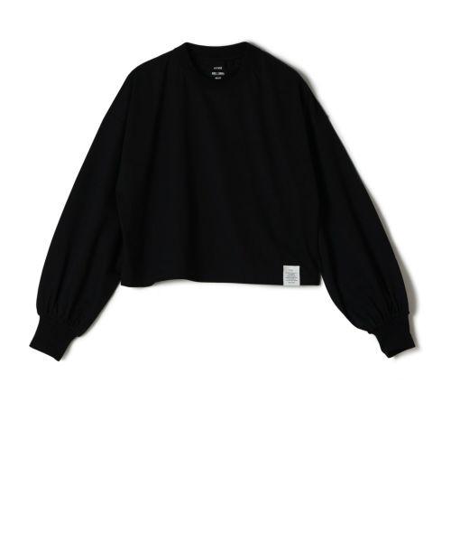 HYKE(ハイク)】 CROPPED LONG SLV TEE｜PARIGOT ONLINE（パリゴオンライン）