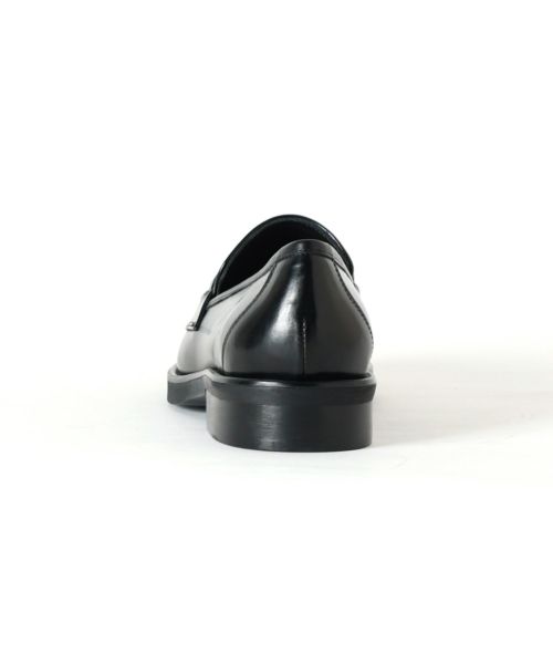 Luca Grossi ルーカグロッシ 本革 ビットローファー 361/2 黒 ルカ グロッシ Luca Grossi ビットローファー （ブラック