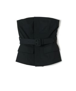 HYKE/ハイク24SS 即完売P/R STRETCH CORSET BELT 中古・古着通販】HYKE (ハイク) P/R STRETCH CORSET BELT オリーブ