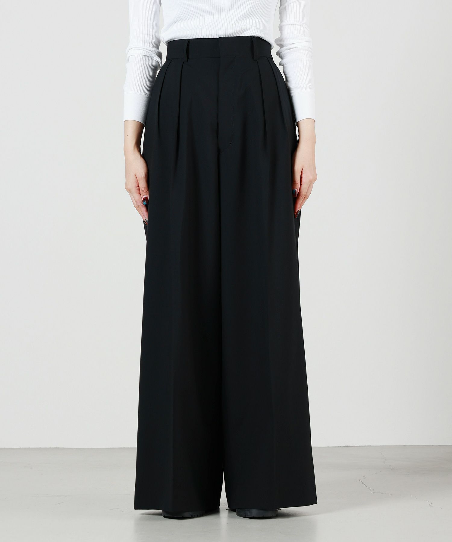 HYKE(ハイク)】 TROPICAL WIDE LEG PANTS｜PARIGOT ONLINE（パリゴ 