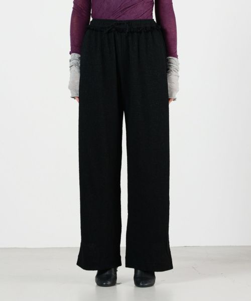 muller of yoshiokubo(ミュラーオブヨシオクボ)】 BUMPY WOOL PANTS｜PARIGOT ONLINE（パリゴオンライン）