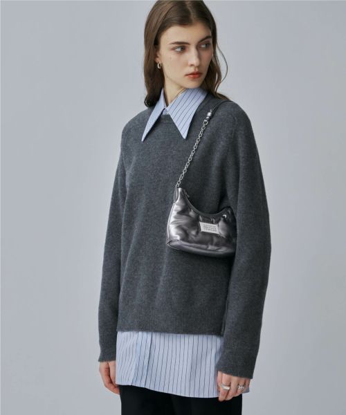 SALE《メゾンマルジェラ》グラム スラム ホーボー マイクロ☆ (Maison Margiela/ショルダーバッグ・ポシェット)  SB1WG0021P4300T2086【BUYMA】