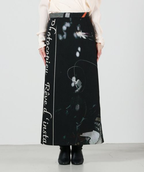 PHOTOCOPIEU(フォトコピュー)】 SIDE-ZIP LONG SKIRT｜PARIGOT ONLINE（パリゴオンライン）