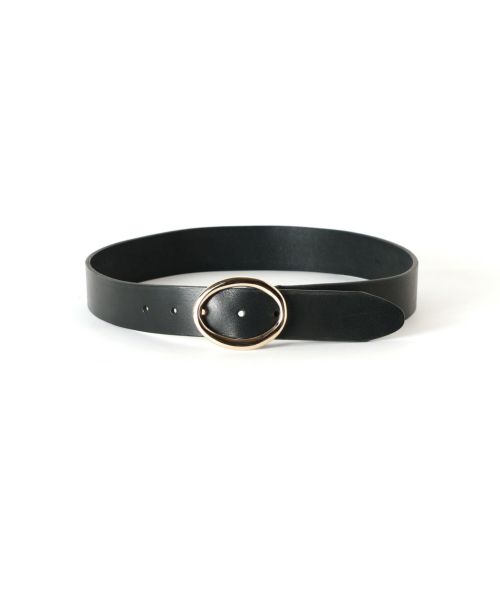 PHOTOCOPIEU(フォトコピュー)】 OVAL BUCKLE LEATHER BELT｜PARIGOT ONLINE（パリゴオンライン）