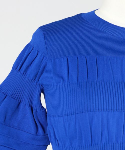 【ENFOLD(エンフォルド)】 BUMPY PULLOVER ニット　ブラック ENFOLD(エンフォルド)】 BUMPY PULLOVER｜PARIGOT ONLINE