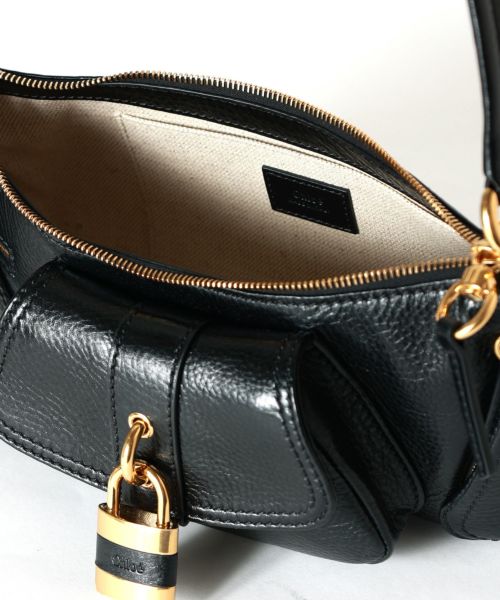 【CHLOE】BIG Sale★THE 99ショルダーバッグ Chloé クロコダイル型押しレザー製The 99ショルダーバッグ の