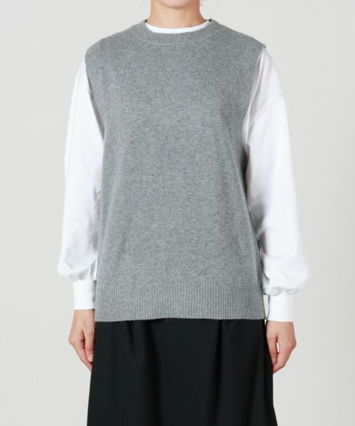 HYKE(ハイク)】 LAMBSWOOL VEST｜PARIGOT ONLINE（パリゴ