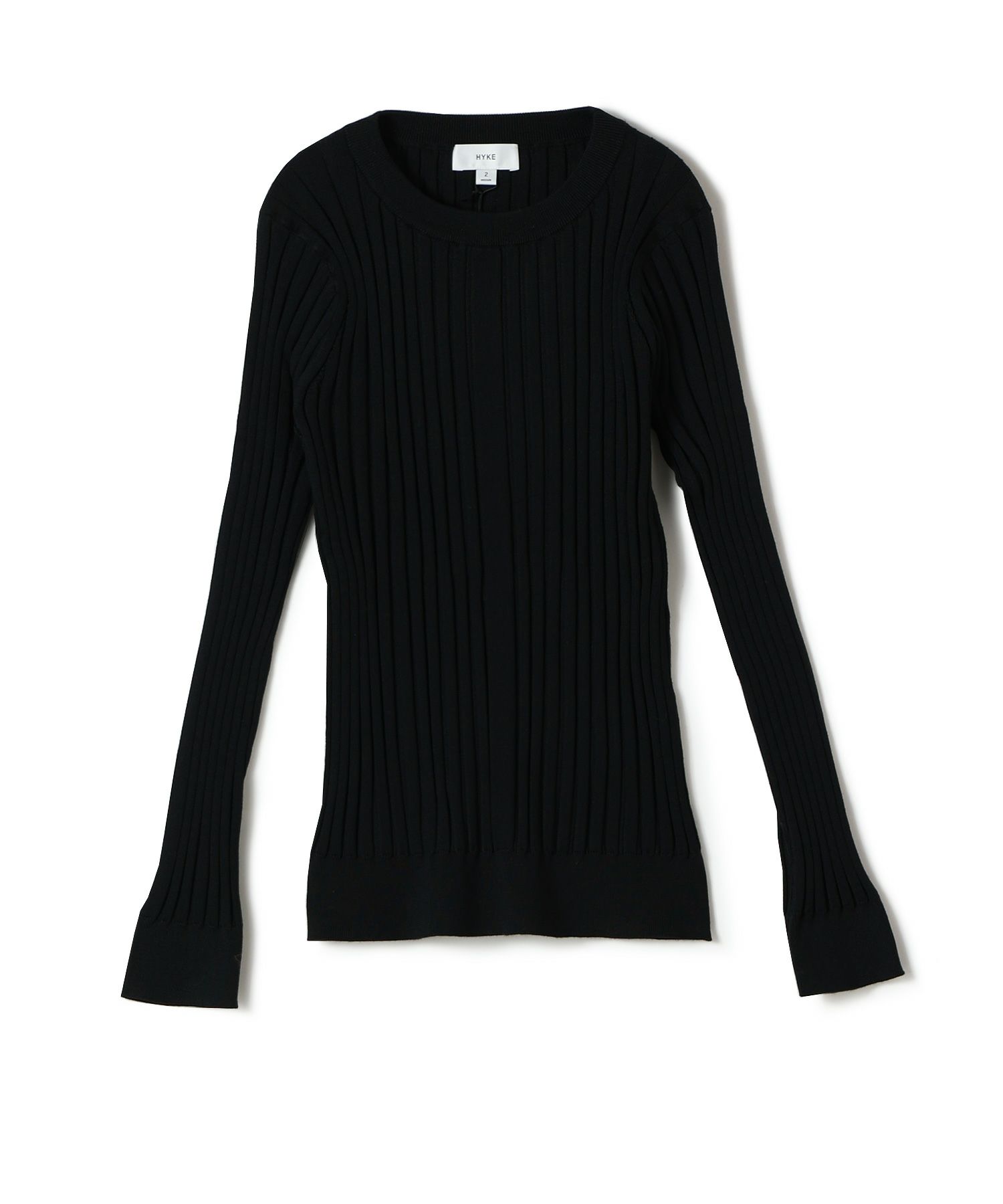 HYKE(ハイク)】 WIDE RIBBED SWEATER｜PARIGOT ONLINE（パリゴオンライン）