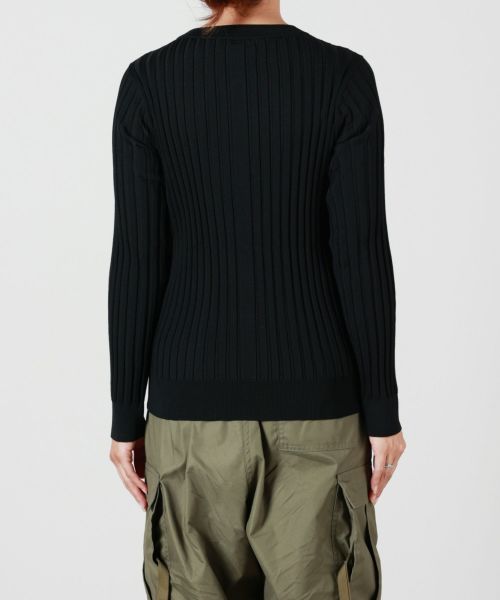 HYKE(ハイク)】 WIDE RIBBED SWEATER｜PARIGOT ONLINE（パリゴ