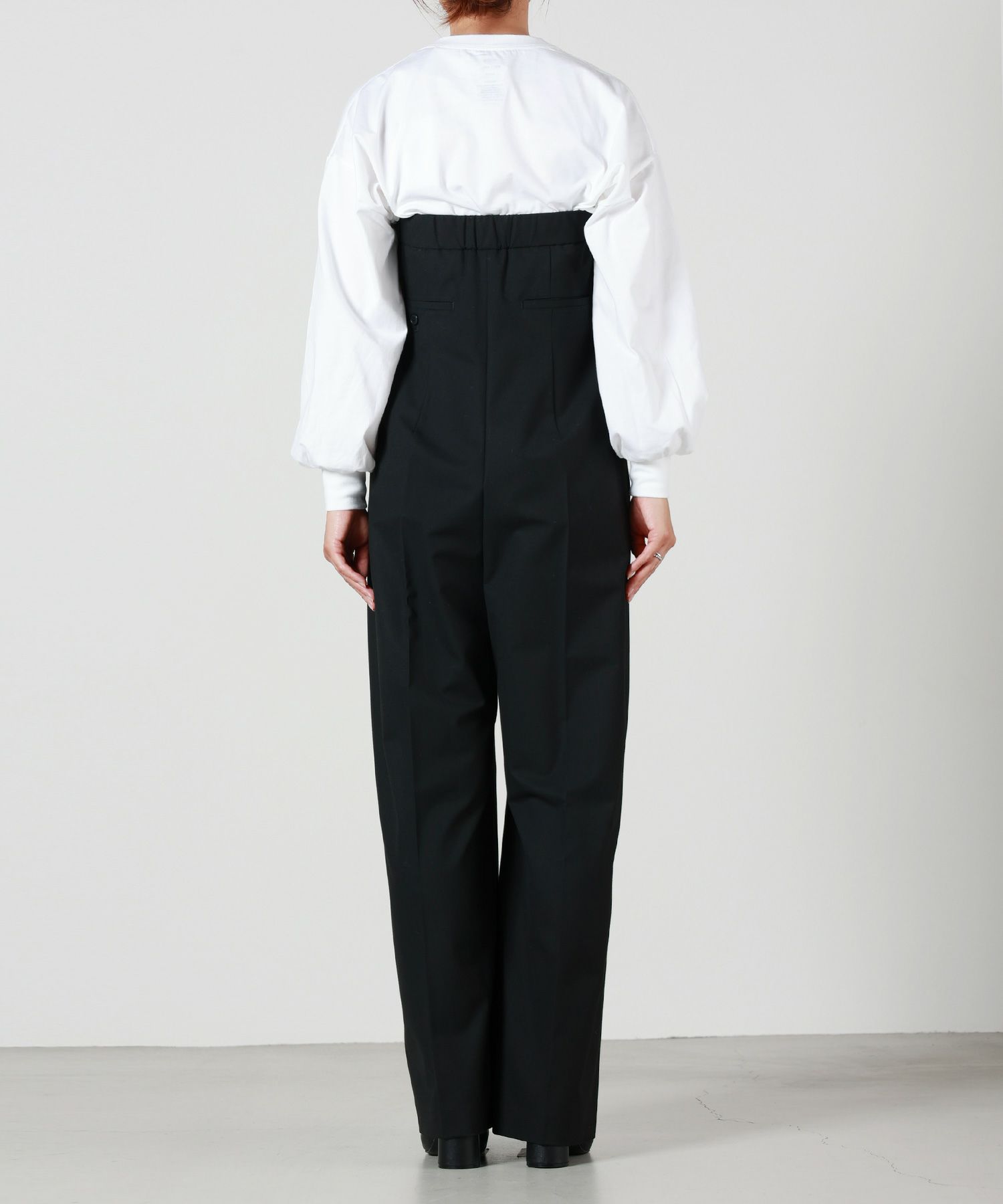 HYKE(ハイク)】 PR STRETCH STRAPLESS JUMPSUIT｜PARIGOT ONLINE 
