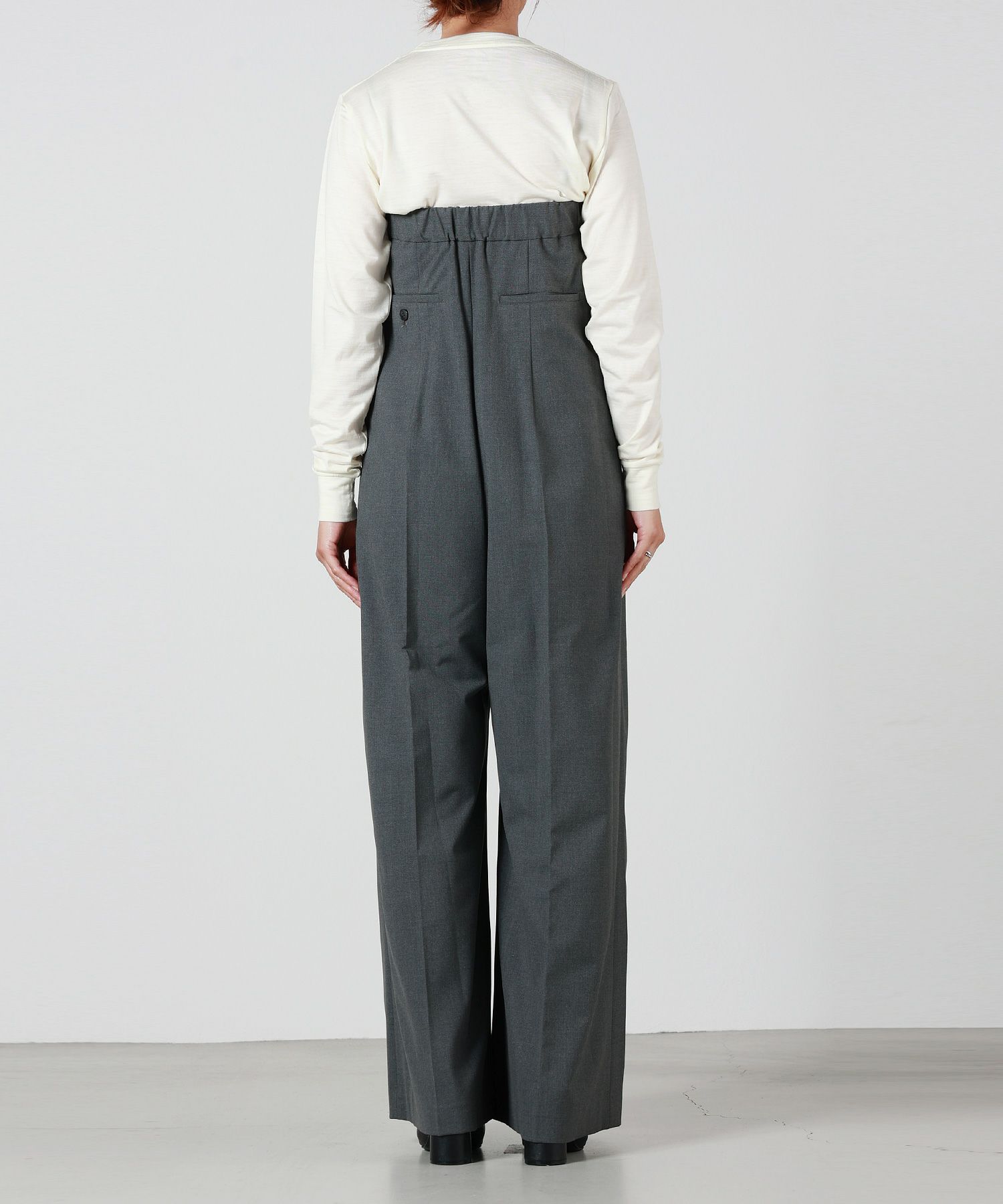 HYKEハイクSTRECH STRAPLESS JUMPSUIT サイズ1 HYKEハイクSTRECH STRAPLESS JUMPSUIT サイズ1