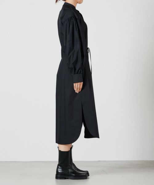 HYKE(ハイク)】 T/C BALLOON SLEEVE DRESS｜PARIGOT ONLINE（パリゴオンライン）