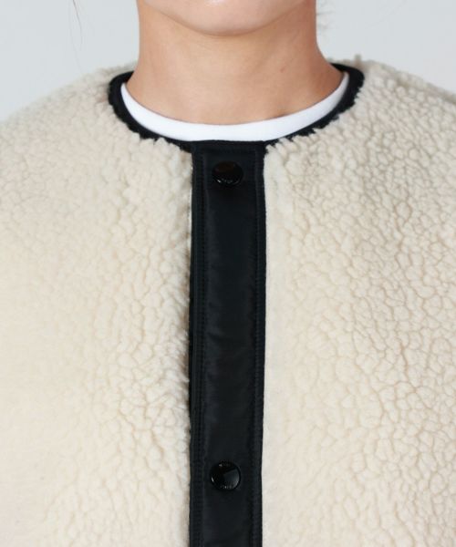 HYKE(ハイク)】FAUX SHEARING VEST｜PARIGOT ONLINE（パリゴ