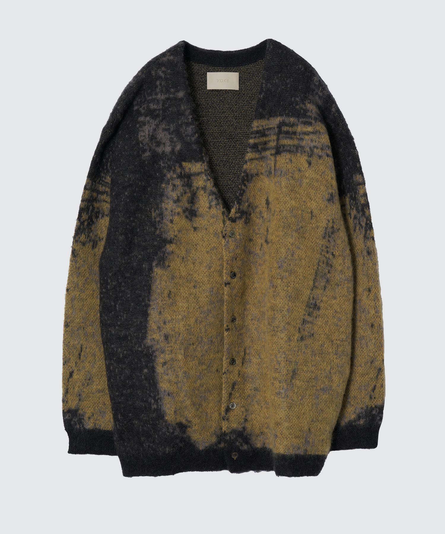 YOKE(ヨーク)】 KID MOHAIR JACQUARD CARDIGAN｜PARIGOT ONLINE 