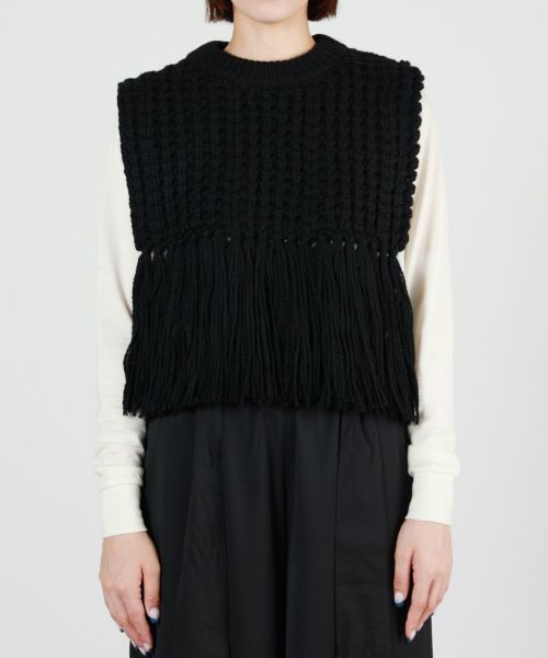 HYKE - 最終値下げ HYKE 24AW ワッフルニットセーターの通販 by