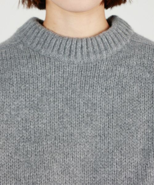 HYKE(ハイク)】 WOOL SWEATER｜PARIGOT ONLINE（パリゴオンライン）