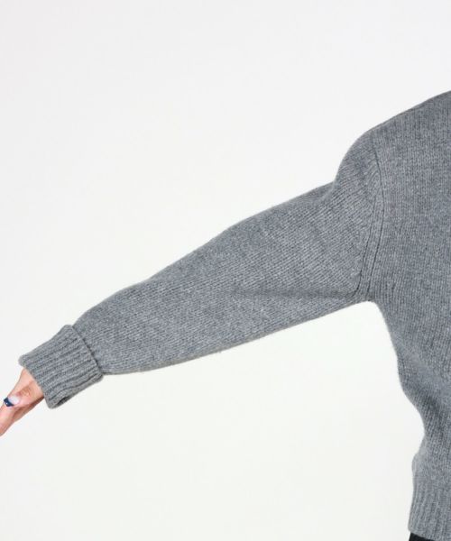 HYKE(ハイク)】 WOOL SWEATER｜PARIGOT ONLINE（パリゴオンライン）