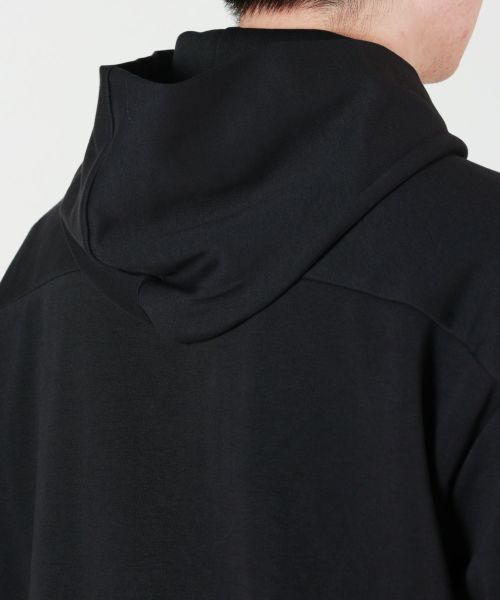 ATTACHMENT(アタッチメント)】 CO/PE DOUBLE KNIT ZIP UP HOODIE