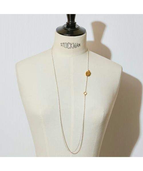 Soierie(ソワリー)】 Ornaments slim lariat｜PARIGOT ONLINE