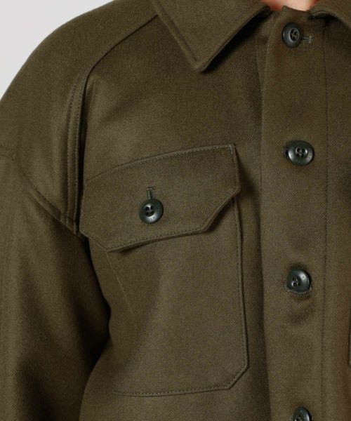 HYKE(ハイク)】WOOL SHIRT JACKET｜PARIGOT ONLINE（パリゴ
