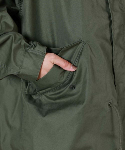 HYKE(ハイク)】≪Genderless≫N/C TYPE M-65 FIELD COAT HYKE(ハイク)】≪Genderless≫N/C TYPE M-65 FIELD COAT