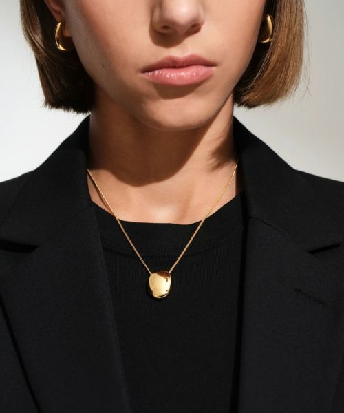 新品正規品 Tom Wood Pebble ペンダントネックレス TOM WOOD TOMWOOD トムウッド ペンダント Pebble Pendant 22.5