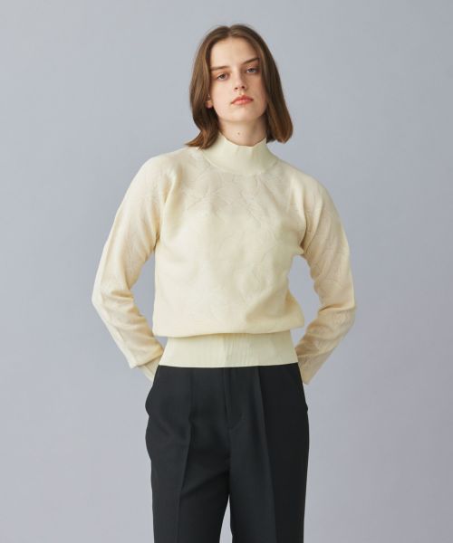 今週末まで Dries Van Notten 18秋冬 ラメ ニット 試着のみ レース