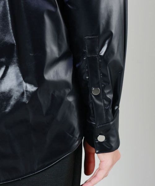ジャケット・アウター OVERCOAT Nylon Puffer Shirt Jakcet Nylon Puffer Shirt Jacket / D.NAVY | OVERCOAT(オーバーコート