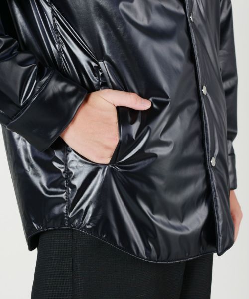 OVERCOAT(オーバーコート)】NYLON PUFFER SHIRT JACKET｜PARIGOT