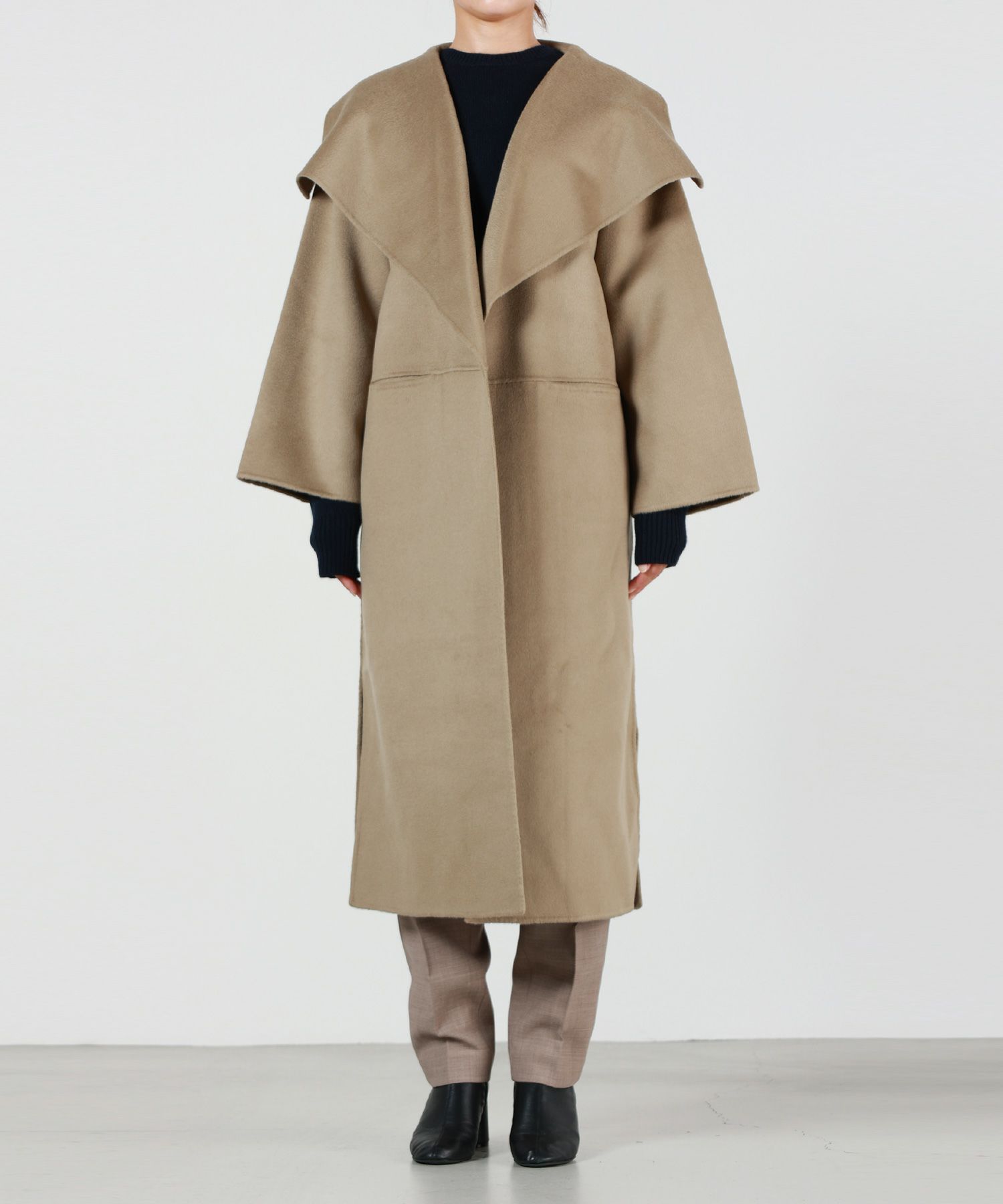 TOTEME(トーテム)】Signature Wool Cashmere Coat｜PARIGOT ONLINE 
