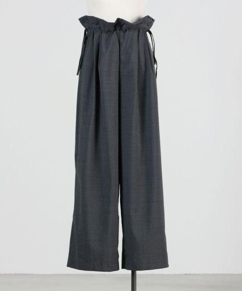 ENFOLD / エンフォルド | trousers ダブルクロススカートパンツ