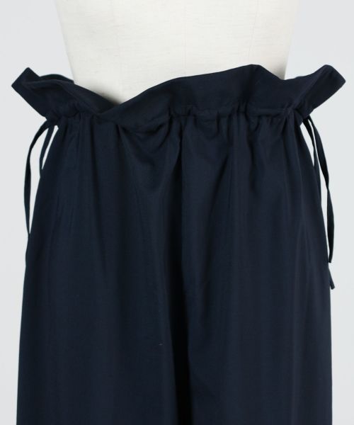 ENFOLD(エンフォルド)】 DOUBLE‐WASTE WIDE‐ PANTS｜PARIGOT