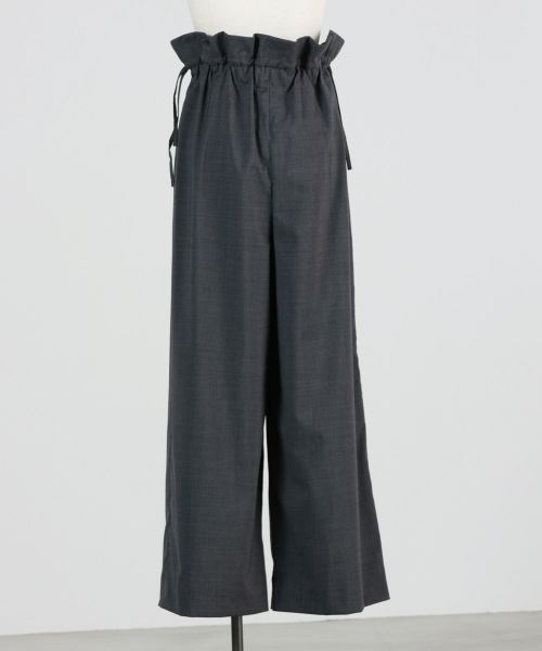 ＼半額SALE／ ENFOLD(エンフォルド)】 DOUBLE‐WASTE PANTS｜PARIGOT WIDE‐ 洋書