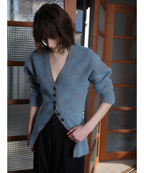 AKIRANAKA(アキラナカ)】 Greer mohair knit cardigan｜PARIGOT ONLINE（パリゴオンライン）