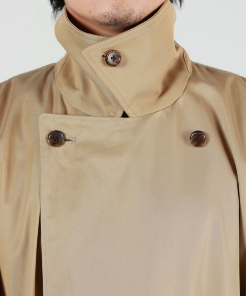 YOKE(ヨーク)】 DETACHABLE WIDE TRENCH COAT|PARIGOT ONLINE YOKE(ヨーク)】 DETACHABLE WIDE TRENCH COAT|PARIGOT ONLINE