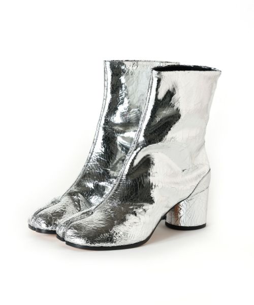 【Maison Margiela】タビ アンクルブーツ ブロークンミラー 直営店☆Maison Margiela☆タビ ブロークン ミラー ブーツ