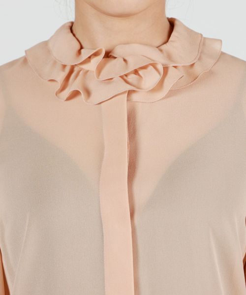 Chloe クロエ ペイズリープルオーバー シルクブラウス シャツ 36 Chloe クロエ ペイズリープルオーバー シルクブラウス シャツ 36