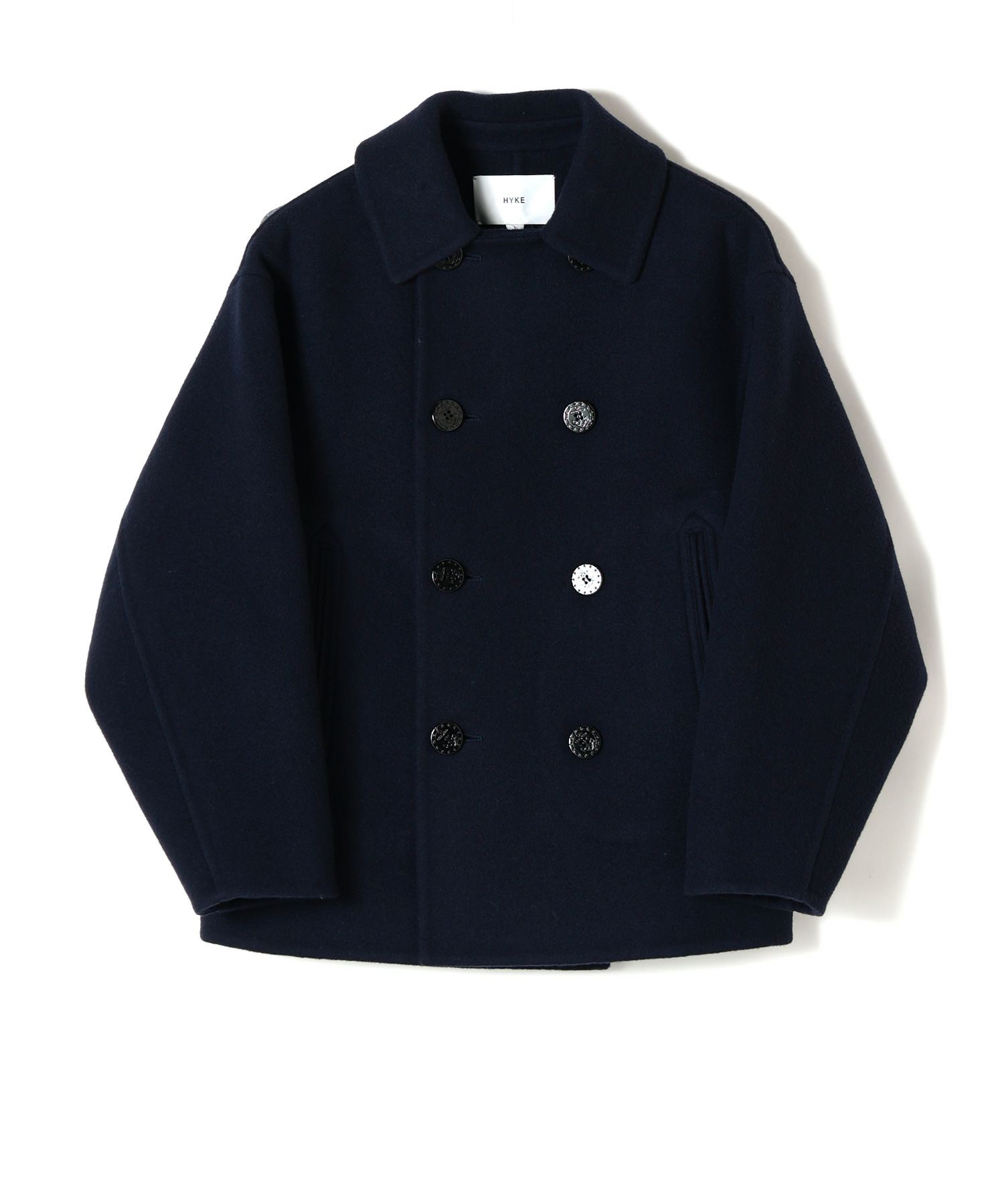 HYKE(ハイク)】 DOUBLE FACE PEA COAT｜PARIGOT ONLINE（パリゴ